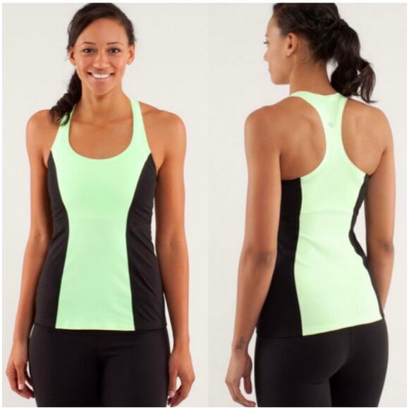 Lululemon Tops - Lululemon | Women's S Cool Racerback Surf Bonded - Faded Zip/Black